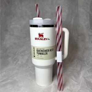 Stanley Mistletoe Twist Limited Edition 40 Oz Quencher Tumbler
